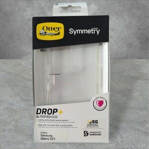 G7. Otterbox Symmetry Drop+ Case For Samsung Galaxy S22‎ - Clear